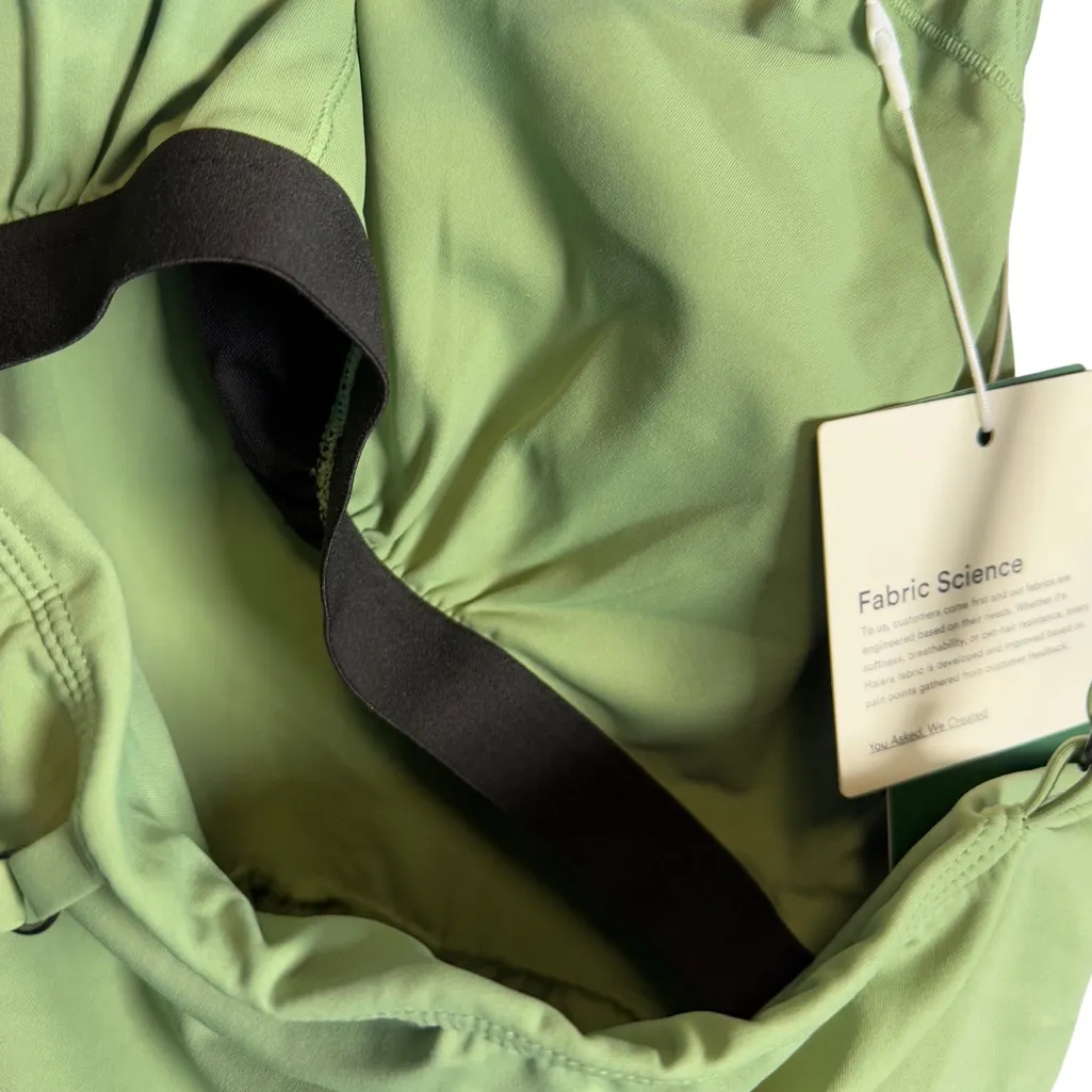 HALARA Asymmetrical Green Dress with Shorts - Image 3