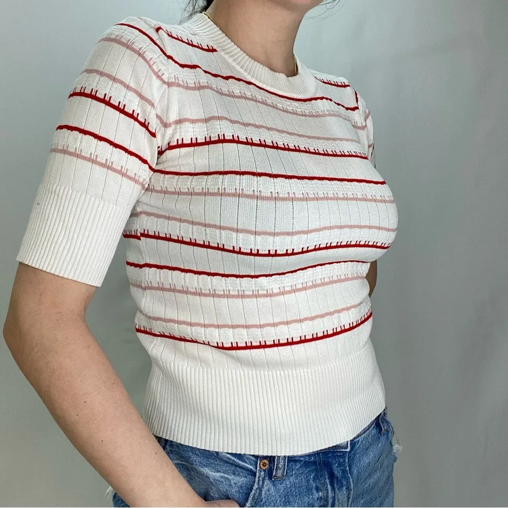 Short sleeved sweater Size M - Image 2