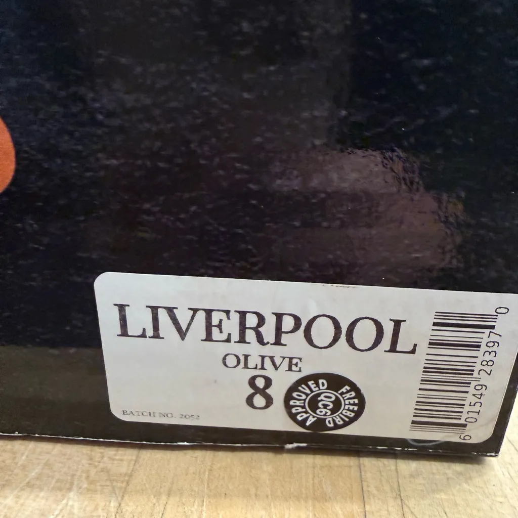 Freebird Liverpool Leather Combat Boots Ankle Booties Olive Distressed Size 8 Black - Image 16