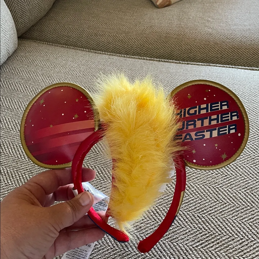 Disney Parks Captain Marvel Mouse Ears NWT - Image 5