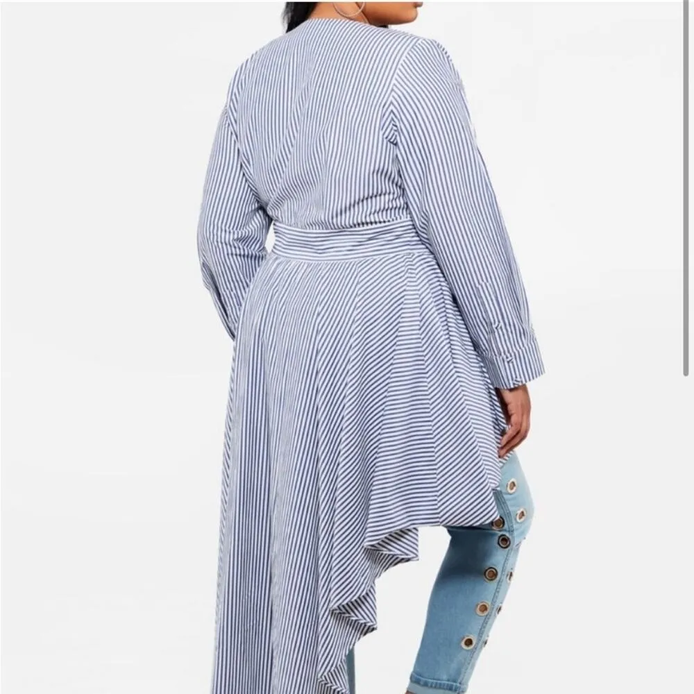 Ashley Stewart high low blouse - Image 2