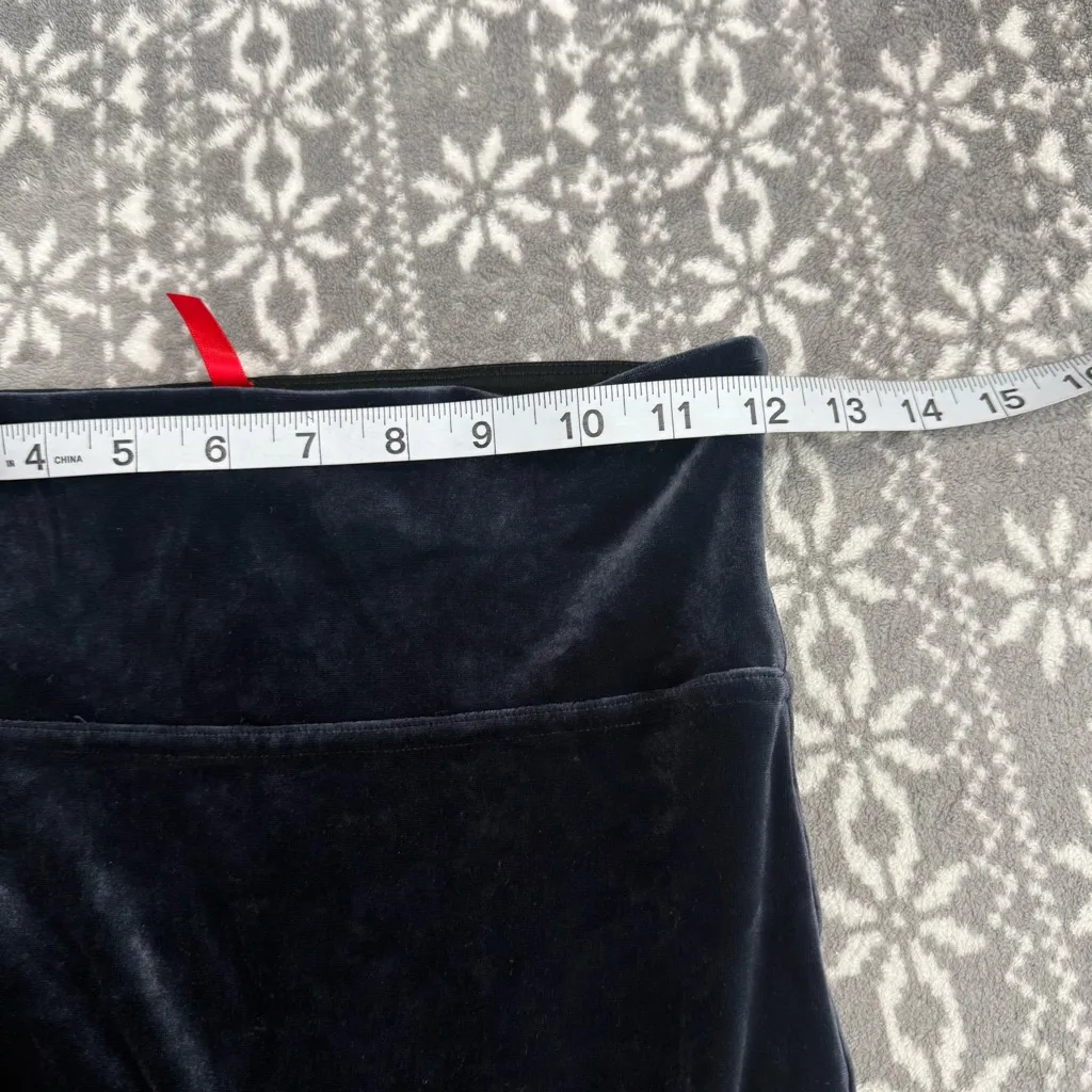 Spanx Navy‎ Velvet Legging Size Small - Image 8