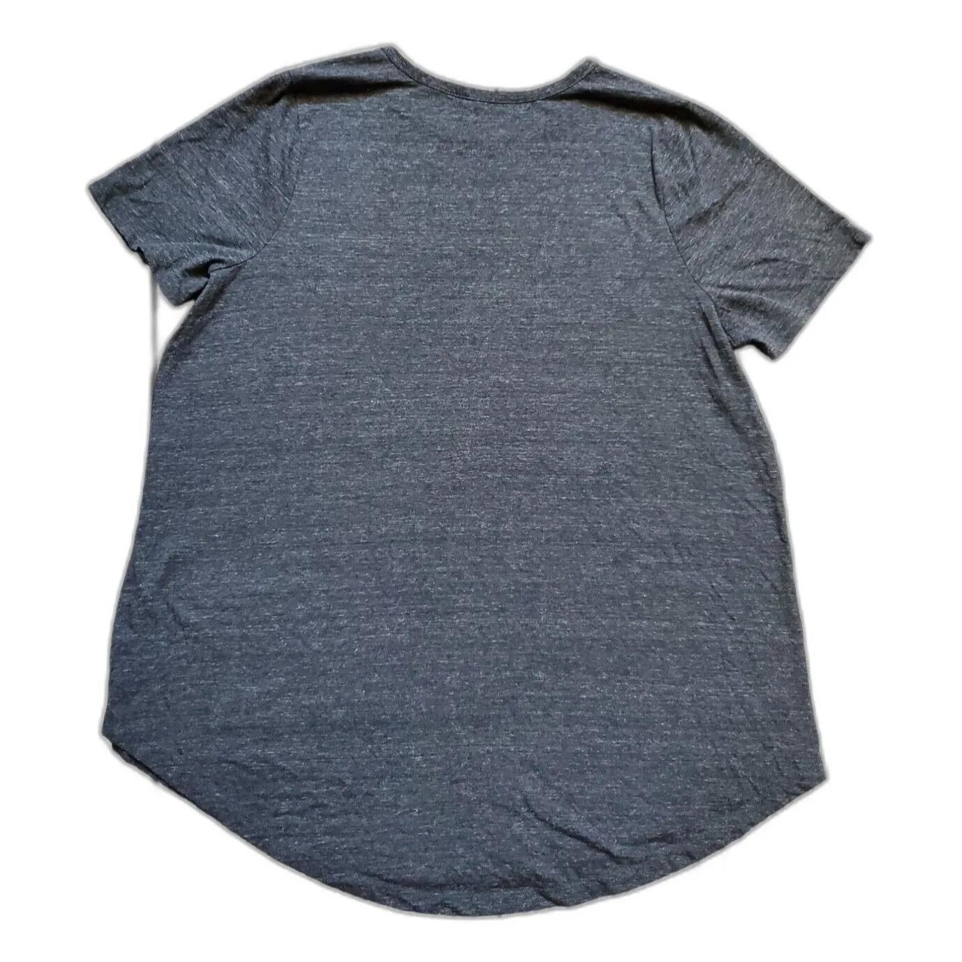 Lane Bryant Shirt Women 16 Crew Neck Short Sleeve Top Black Not Today Cupid EUC - Image 2