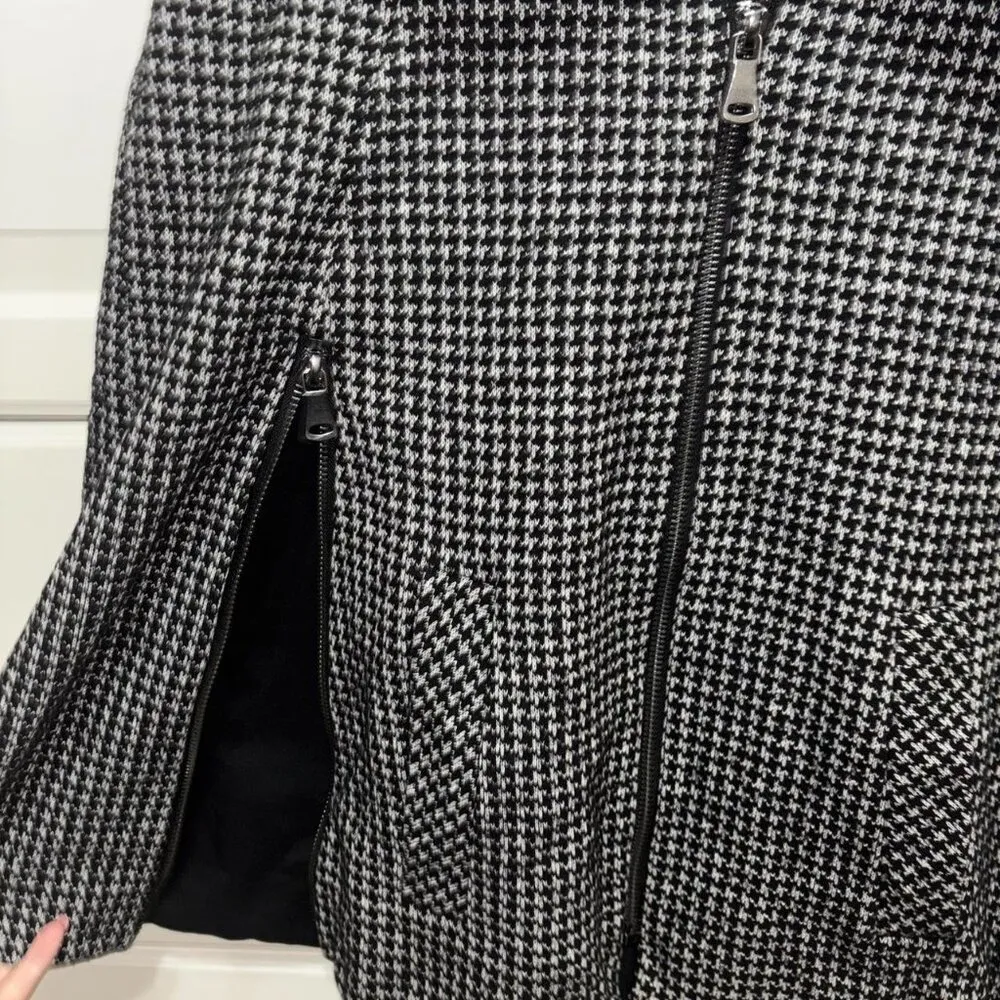 Nanette Lepore Houndstooth Cape - Image 7