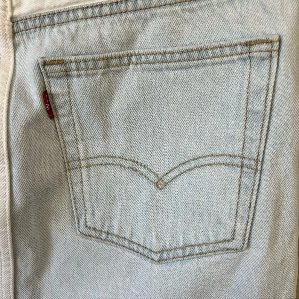 Levi’s deconstructed halfsies denim skirt - Image 8
