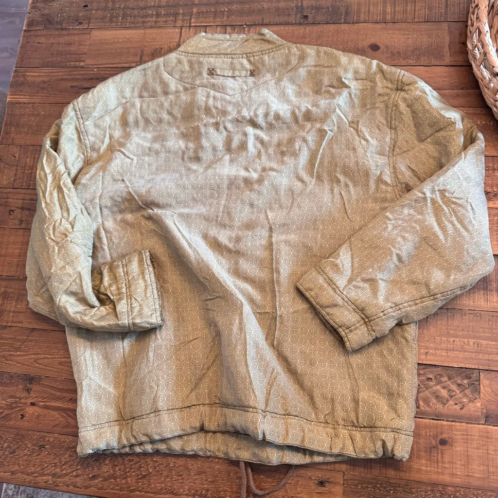 VINTAGE KRISS KROSS Pullover Silk‎ Top Green - Image 5