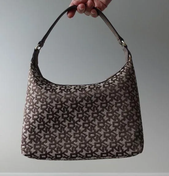 All Over Monogram Print Shoulder Bag - Image 4