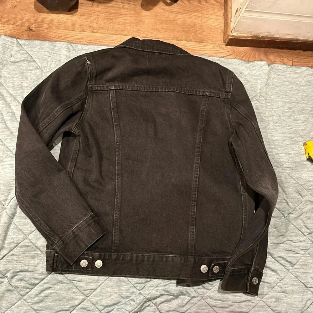 MADEWELL CLASSIC WOMENS SMALL DENIM JACKETS BLACK
NWOT - Image 10