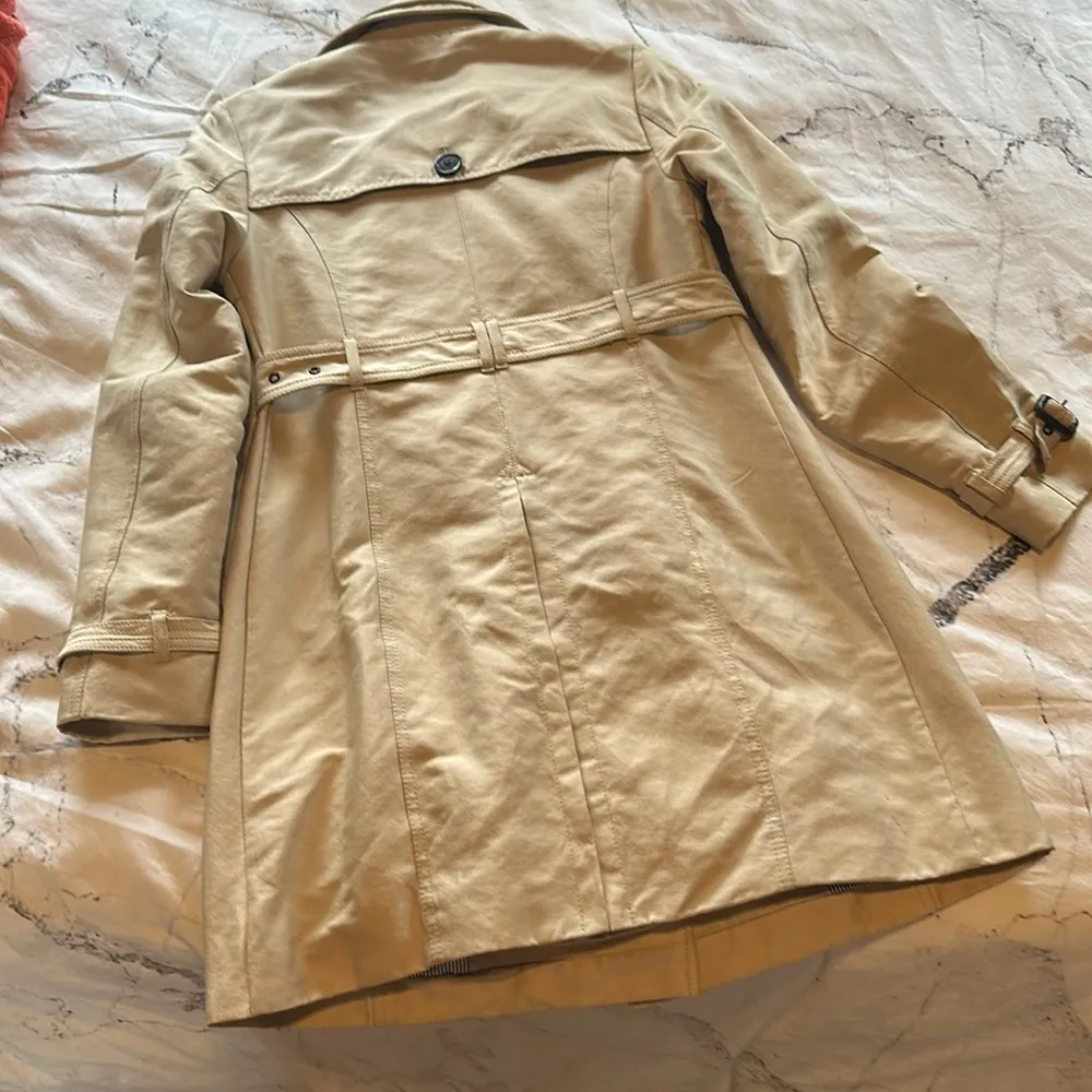 Superdry Classic Beige Trenchcoat Jacket XS - Image 7