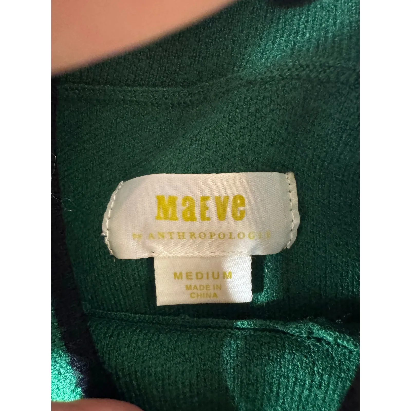 Anthropologie Maeve Maria Mock Neck Sweater Tank Size M - Image 5