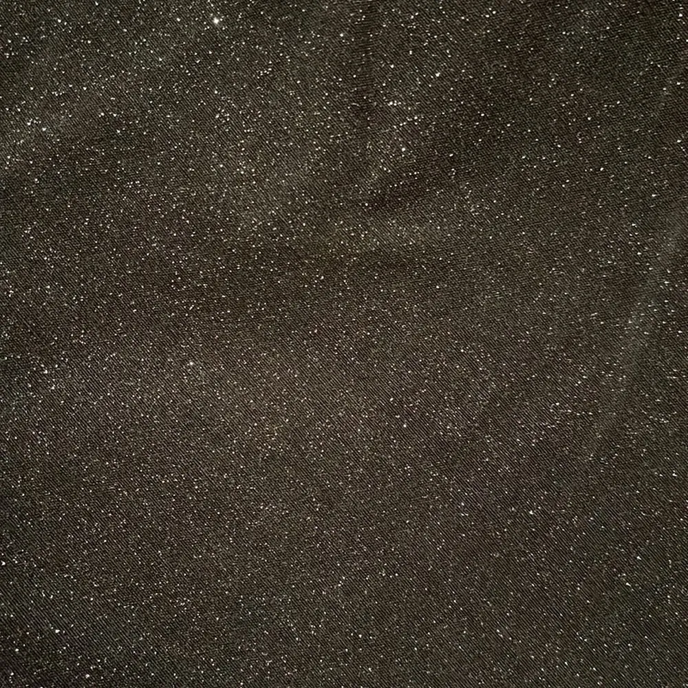 Vintage Rave Stretch sparkly glitter jean style pants Junior size 7 Black - Image 4