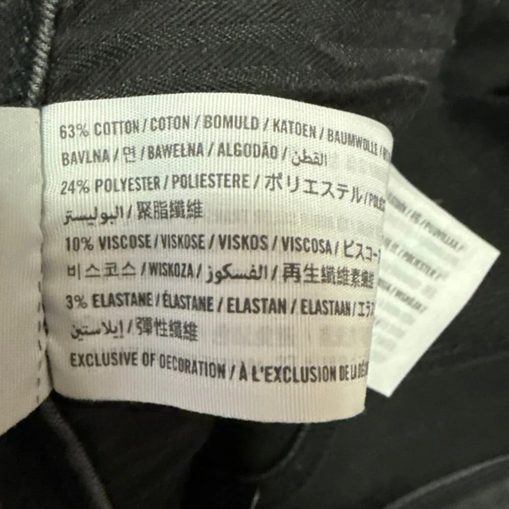 Abercrombie & Fitch Simone Women's Black High Rise Super Skinny Denim Jeans 29 - Image 5