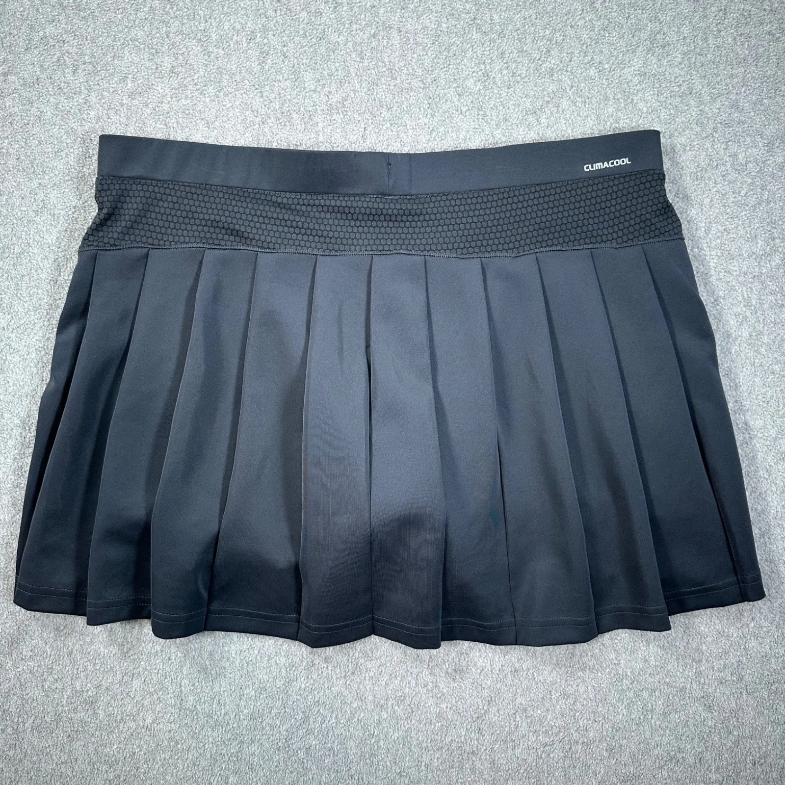 Adidas Supernova Tennis Skort Women's Large Climacool Purple Gray Pleated Golf - Image 9