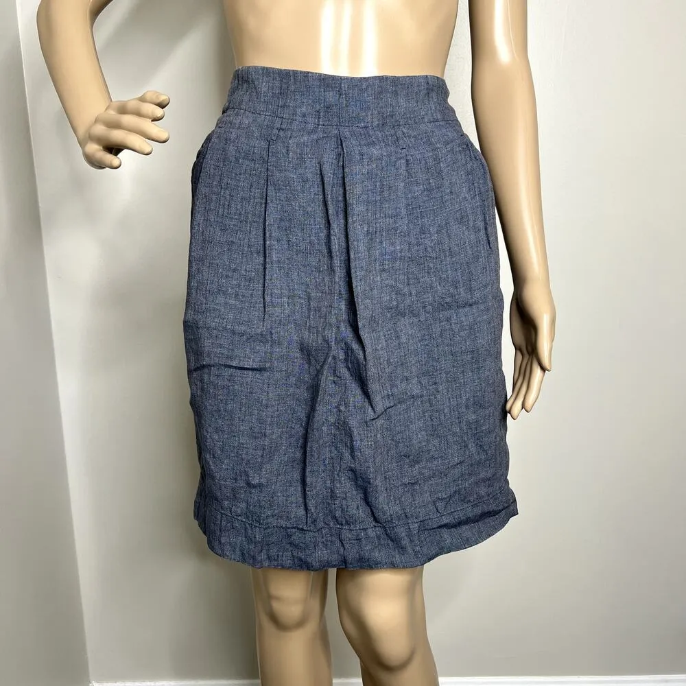 Talbots Linen High Waist Pencil Skirt - Image 7