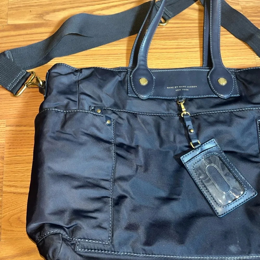 Marc By Marc Jacobs Navy Blue large Tote Bag - Image 4