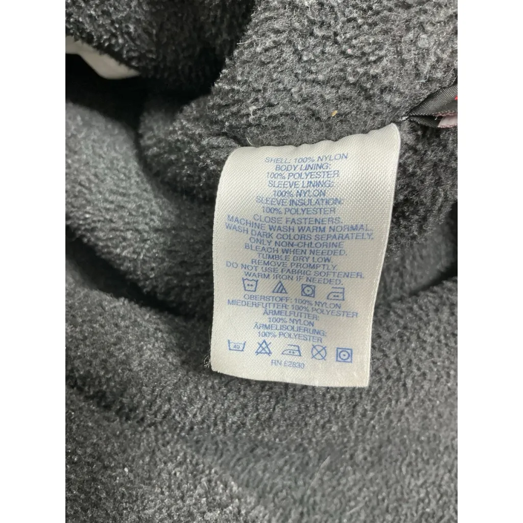 Womans Excellent Condition Lands End Polartec Winter Jacket 10-12 White Lined - Image 5