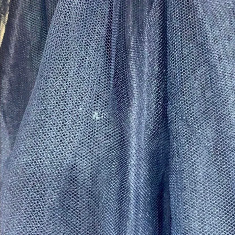 B. Smart Blue Ombré Tulle Prom Homecoming Mini Dress - Image 2