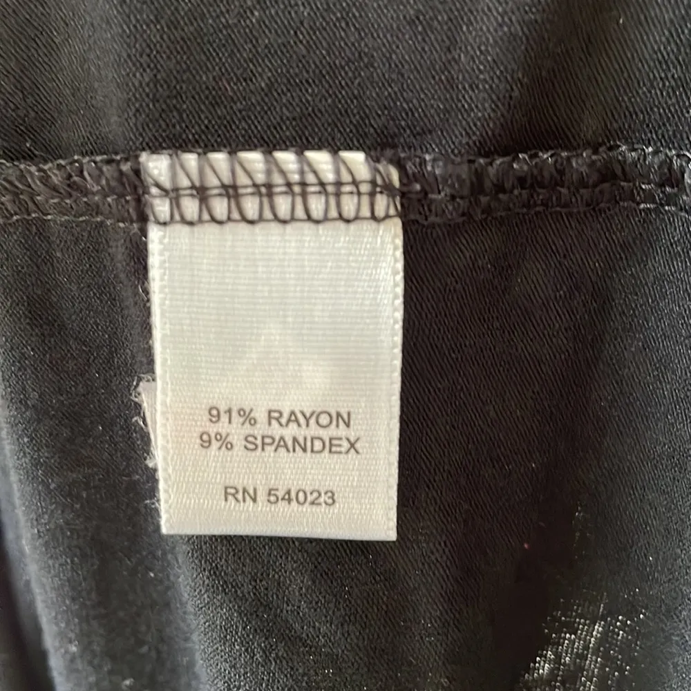 Banana Republic flutter sleeve black rayon top - Image 5