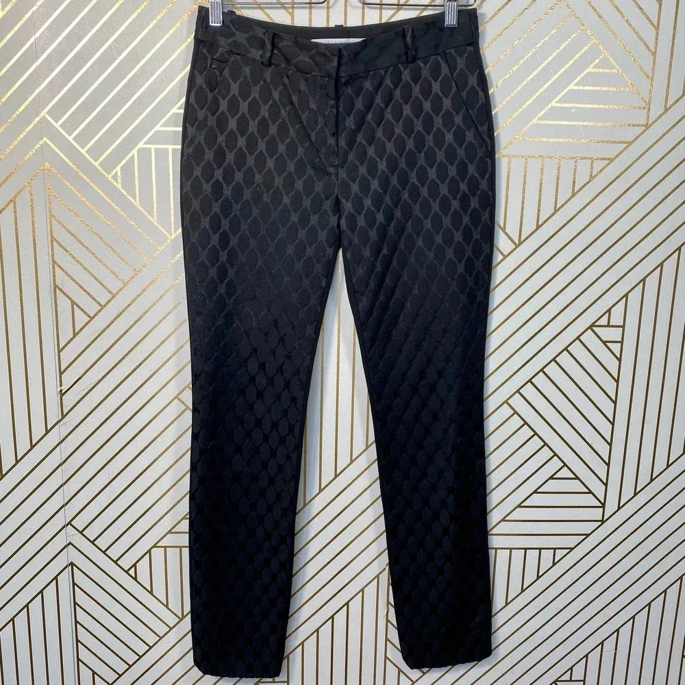 Diane Von Furstenberg  Mary Faille Black‎ Pants - Image 3