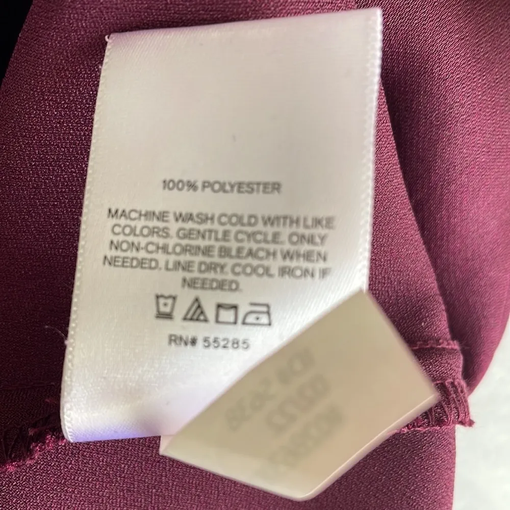 Express Purple Draped Cami - Image 5