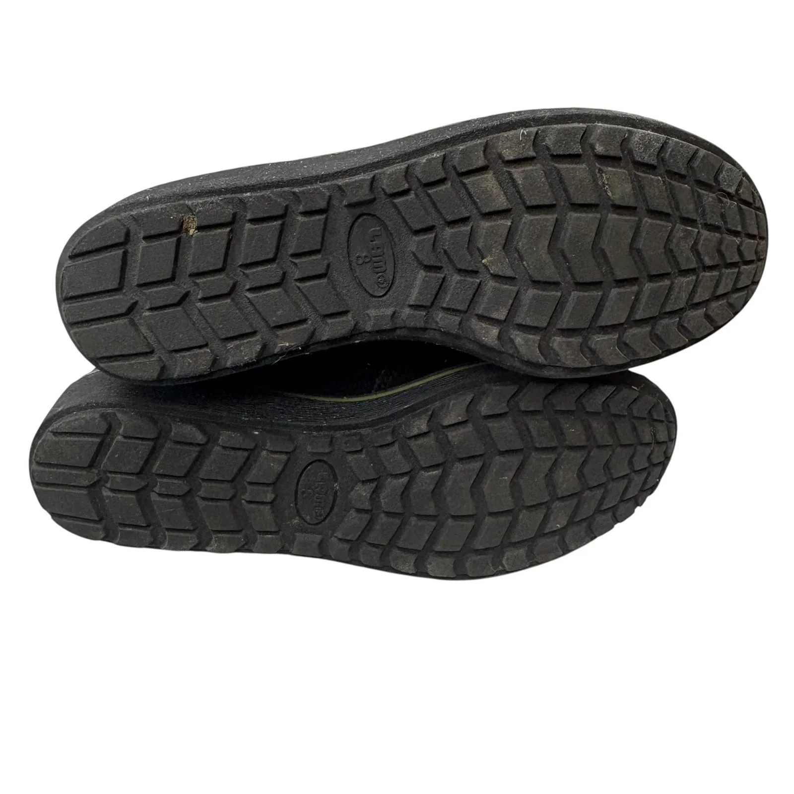 Lamo Women's Black Cow Suede Leather Boots Retro Boho Colorful Knit‎ Buckle 8 - Image 9