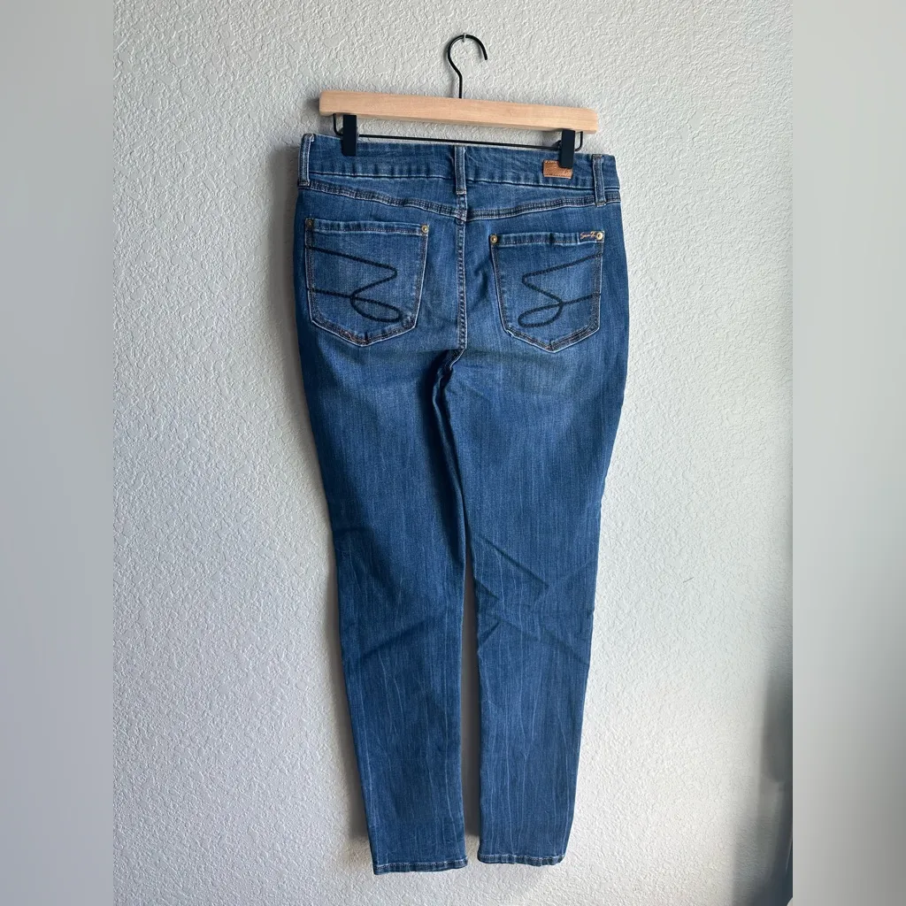 💙Seven7 Blue Classic Skinny Jeans - Image 5