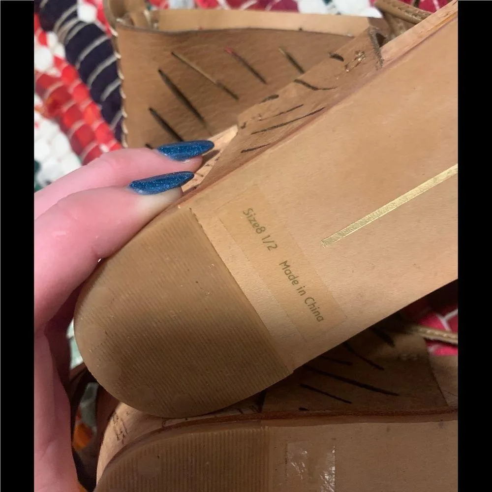 Dolce Vita Brown Wedges Size 8.5 - Image 13