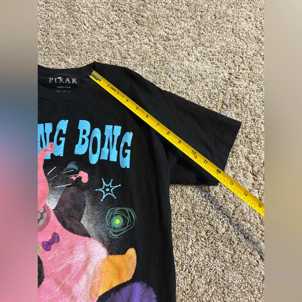 (Pixar) Disney Bing Bong Inside Out Character Tee: Size Small Blue - Image 5