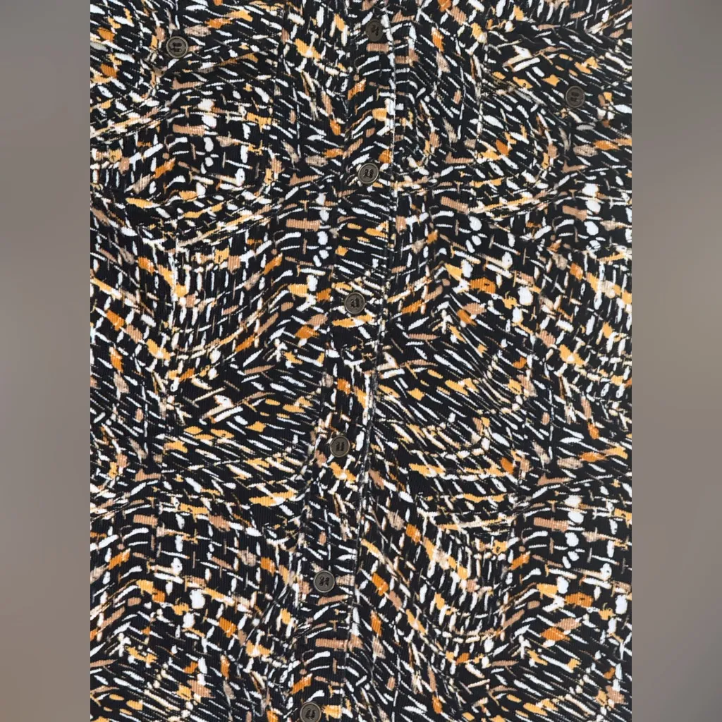 Christopher & Banks Long Sleeve Womans Top NWT Fine Wale Corduroy Medium - Image 2