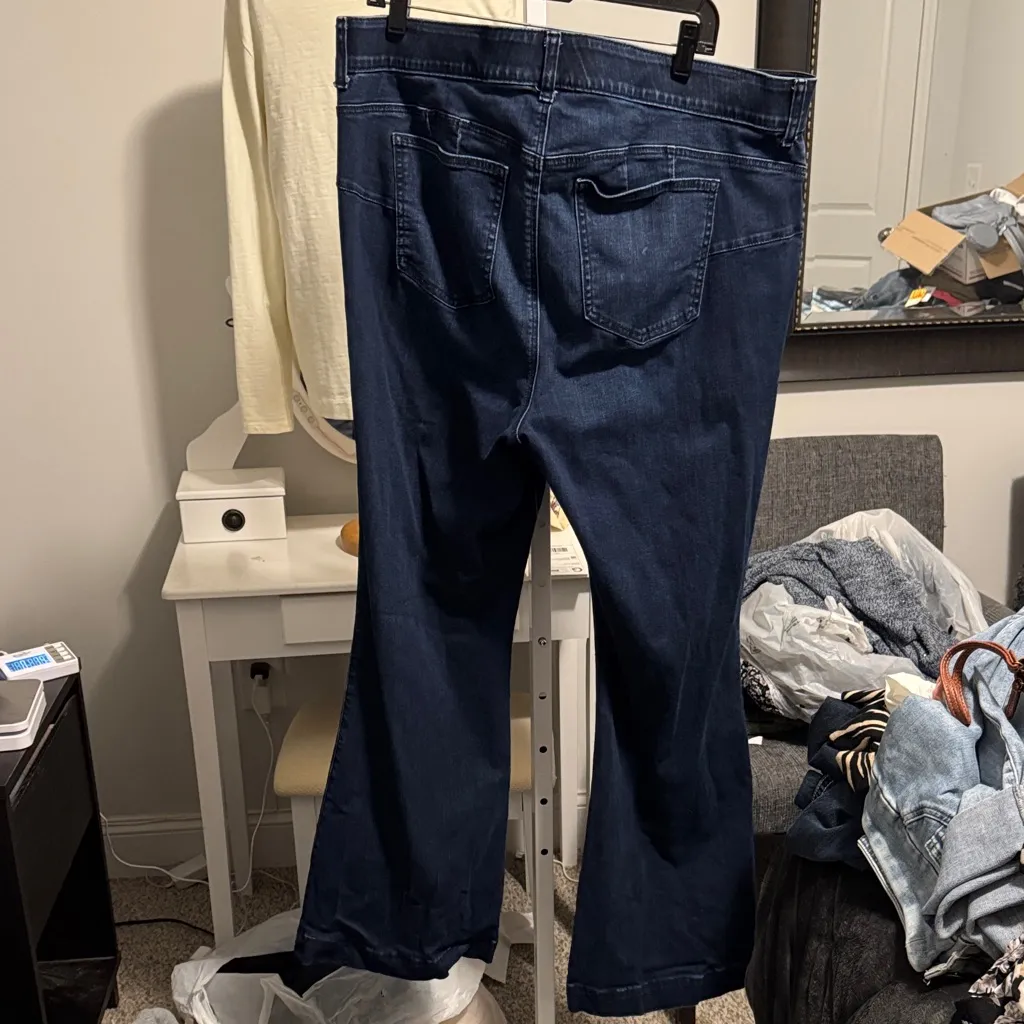 Torrid Deep Indigo Flare Jeans - Image 3