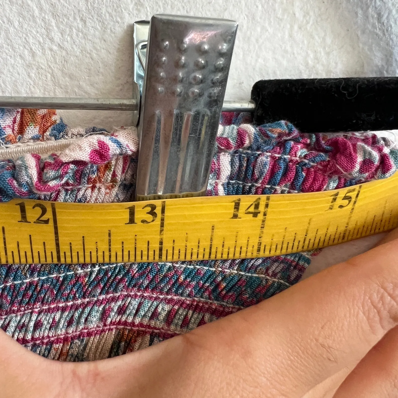 Angie Paisley‎ Maxi Dress Boho Bohemian Flowy Festival Hippie Cottagecore Medium - Image 5