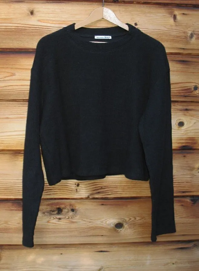 NWT Reformation Cropped Ribbed Pullover Top - Image 1