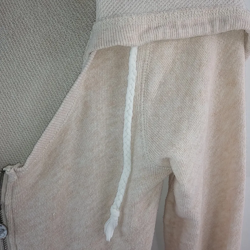 Roxy XS Light Pink Orange Hoodie - Image 4