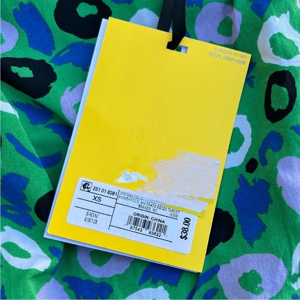 NWT Diane Von Furstenberg X Target Floral Parachute Jogger Pants Size XS - Image 9