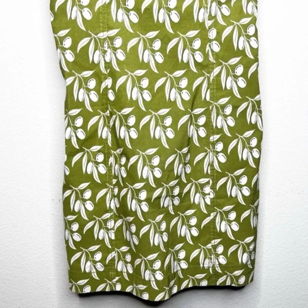 Anthropologie Maeve The Cleo Mini Dress Size L NWT Bombshell Fit & Flare Green - Image 8