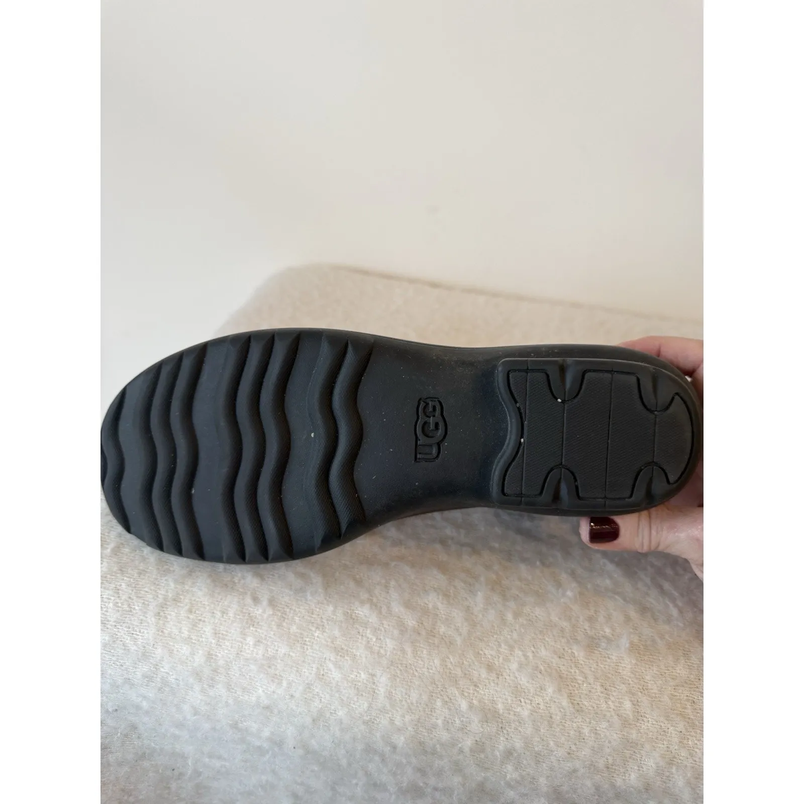 UGG Women's Hapsburg Chelsea Boots Burnt Cedar Size 8 Leather Coastal Cowgirl - Image 8