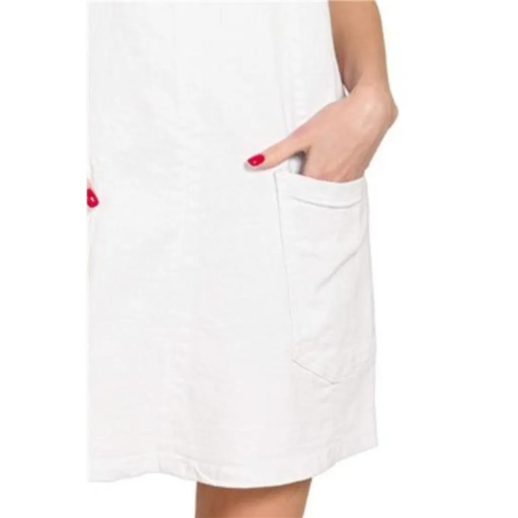 Zenana Washed Adjustable Strap Denim‎ Overall Dress - Image 3