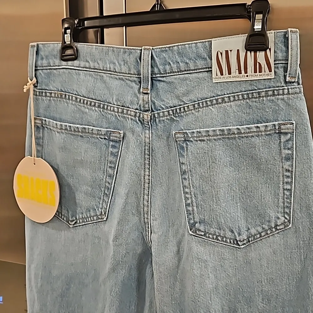 💕MOTHER SNACKS!💕 The Fun Dip Puddle Jeans ~ Lots Of Nibbles 26 NWT - Image 15