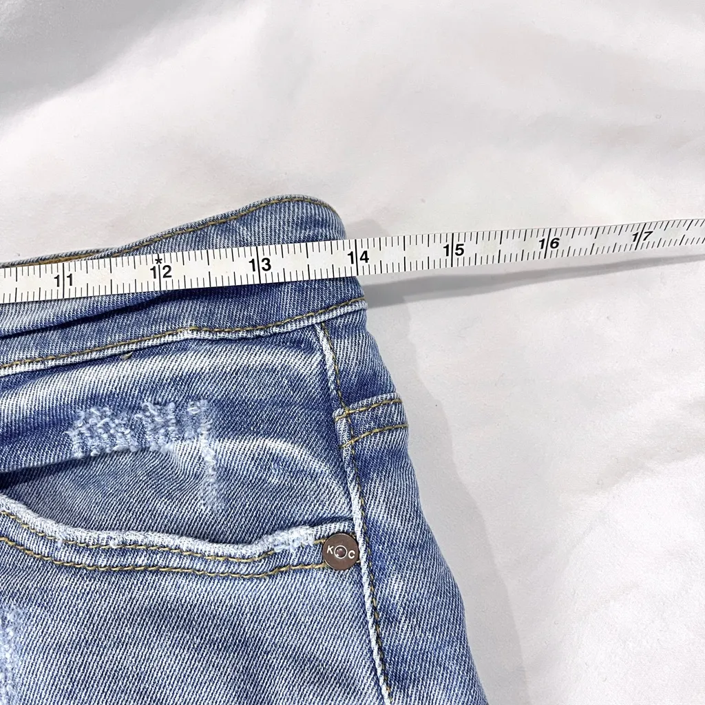 KanCan Denim Blue Women's Hot Shorts - Image 3