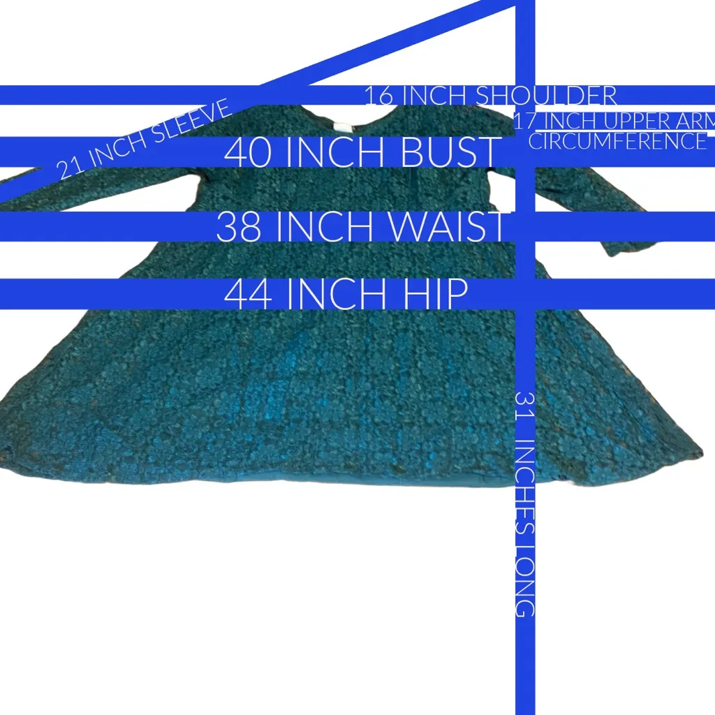 VINTAGE 1990'S JAZZ II HUNTER GREEN LACE MINI DRESS W/LINING (12) - Image 11