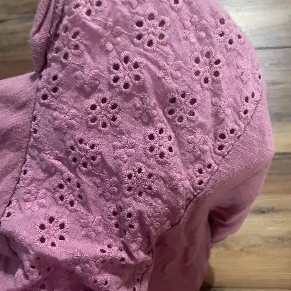 Olive & Oak pink shirt sz small dainty feminine - Image 7