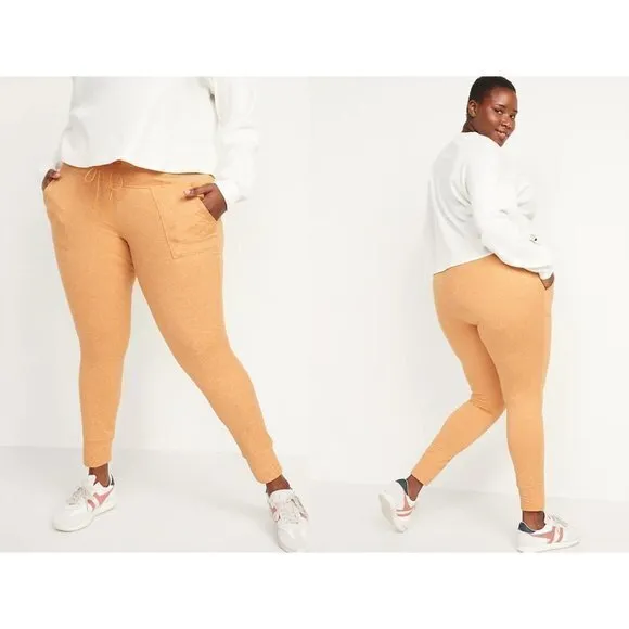 Old Navy High-Waisted CozeCore Fleece Jogger Leggings Plus Size 4X NWT - Image 2