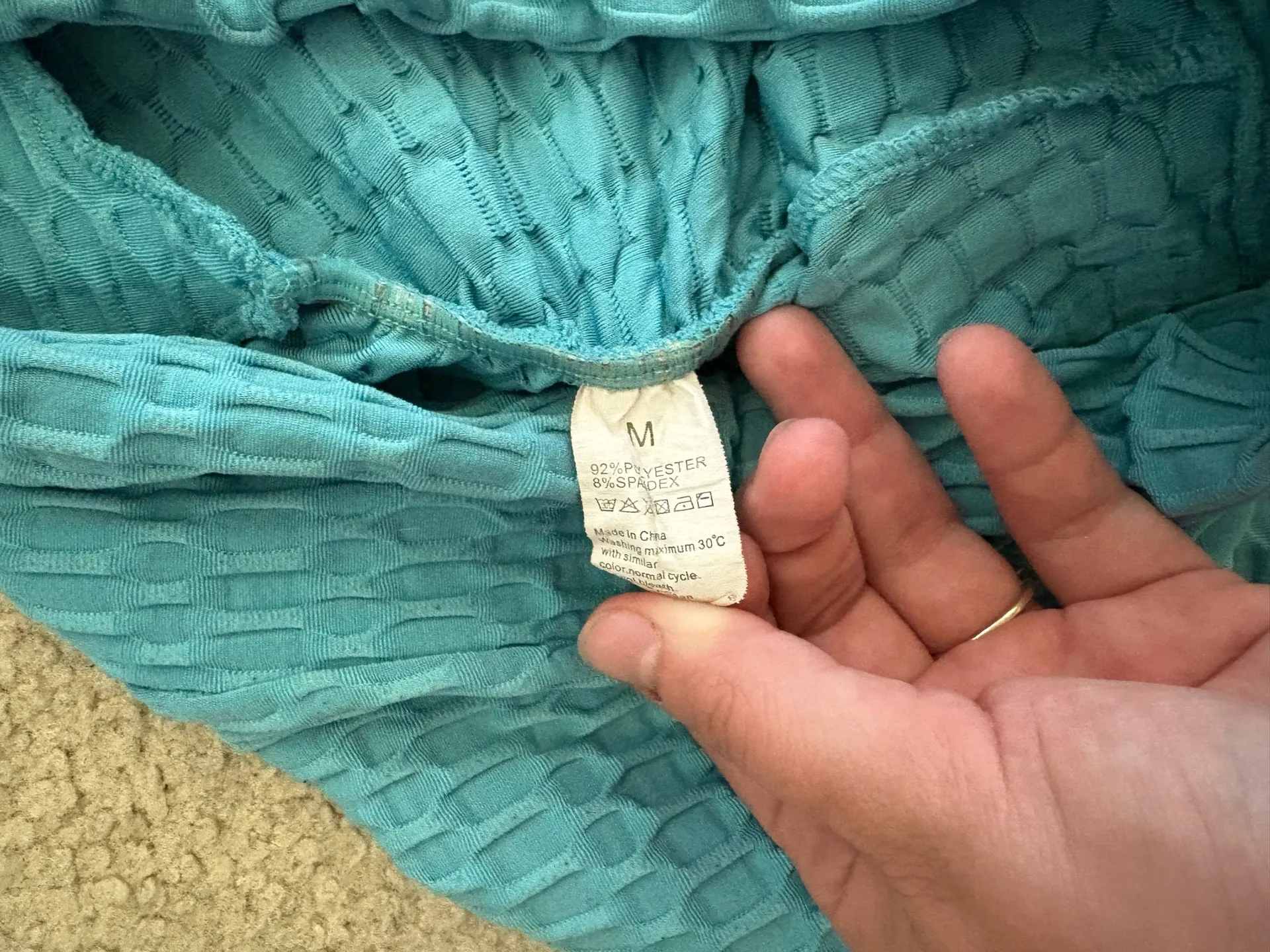 Booty Leggings Blue Size M - Image 2