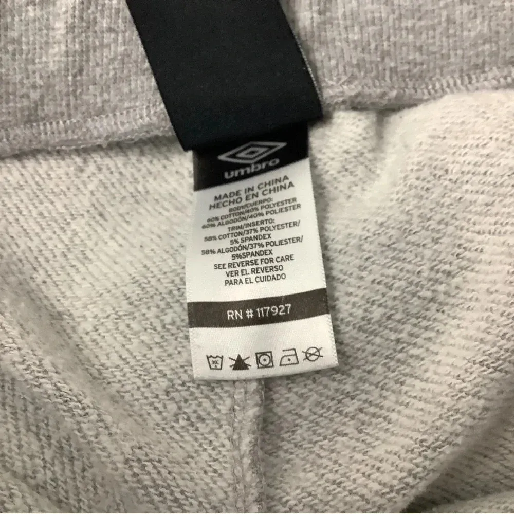 Umbro Grey Waist Tie Sweatpants (Preowned) - Image 5