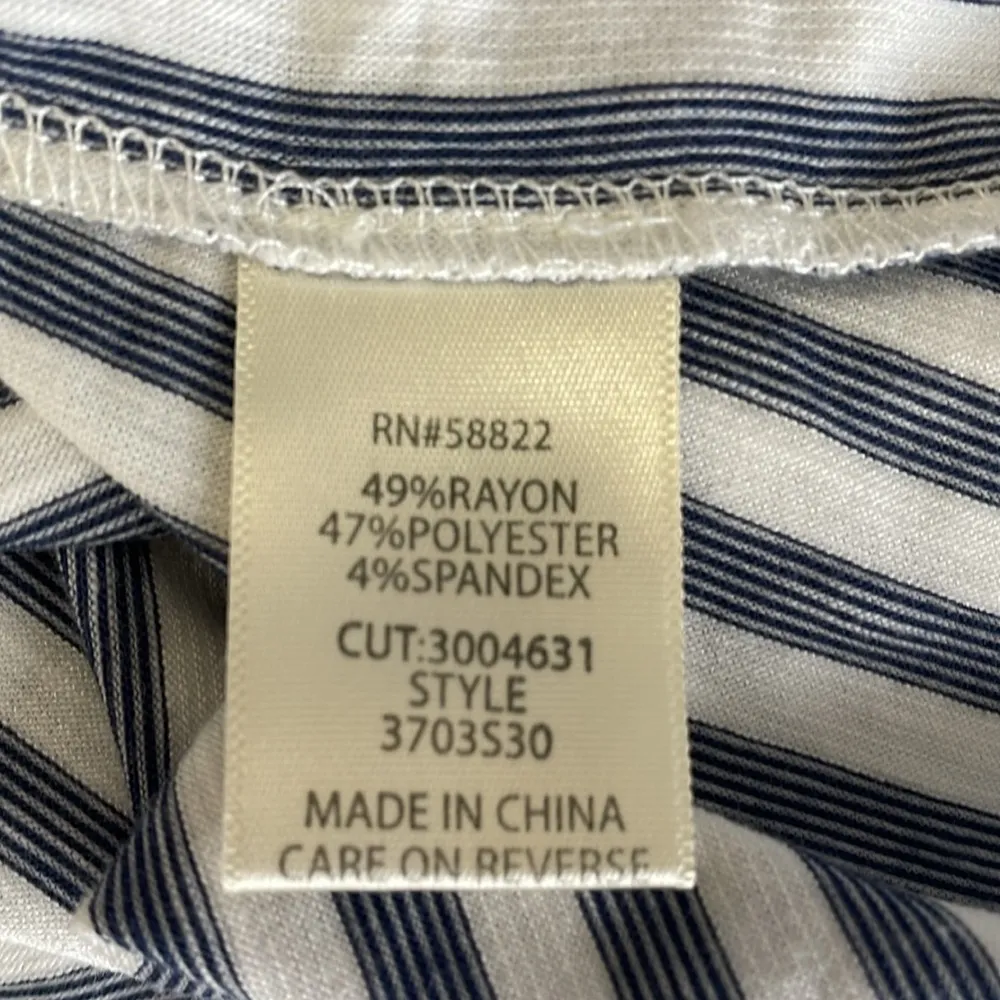 Max Studio Striped Off Shoulder Top - Image 7