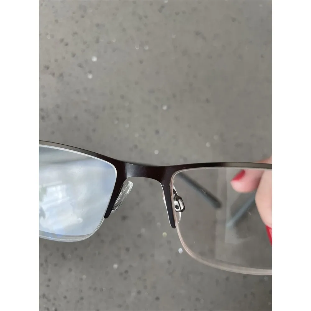 Foster Grant Ironman Eyeglasses Frames ONLY IM1001 DG0921 Half Rim 53-17-147 - Image 14