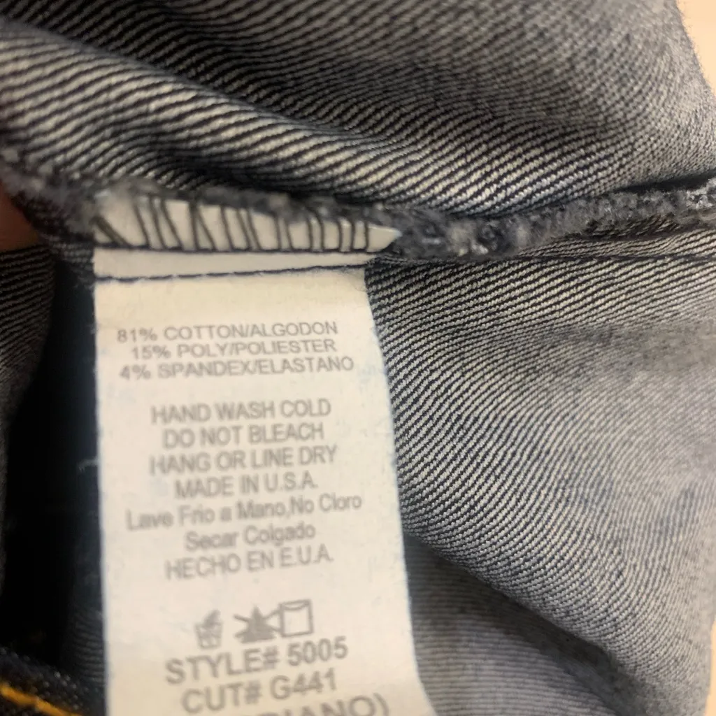 Good Time NWT Fitted Denim Sleeveless Medium Dress. 2965 - Image 7