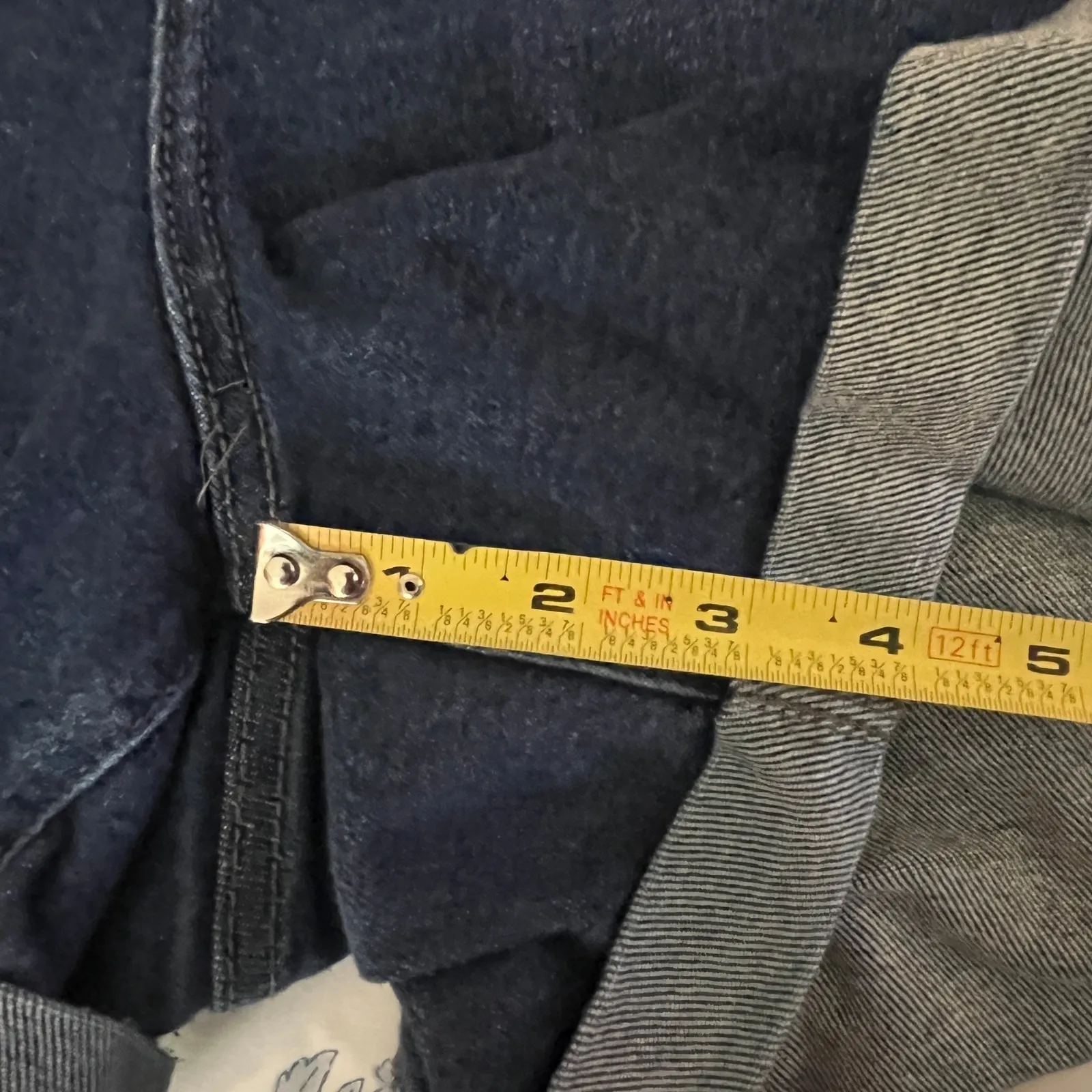 Ava & Viv Ripped Denim Shorts Casual Trendy Cuffed Women Blue Plus 22W - Image 9