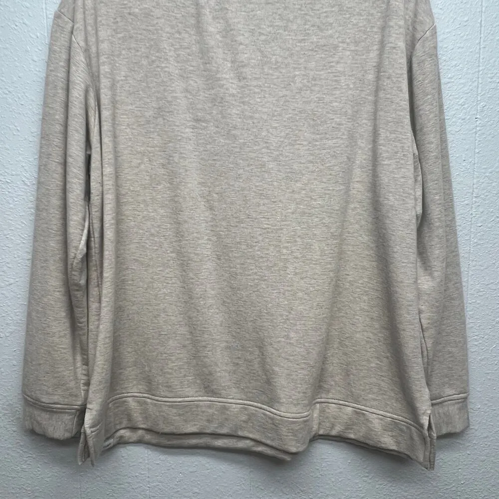 ORVIS Modal Blend Activewear Loungewear Soft Pullover Sweatshirt Womens Large - Image 9