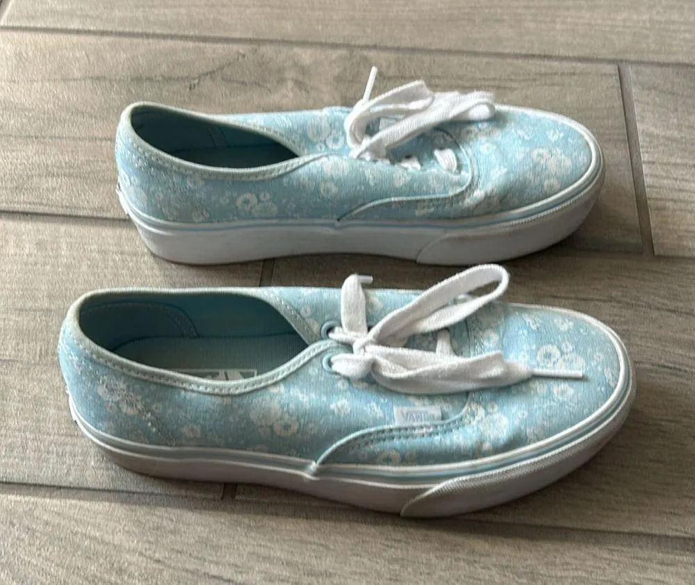 Floral vans platform sneakers - Image 2